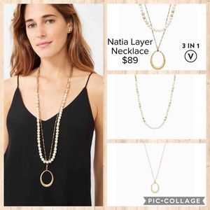 Stella & Dot Natia Layered Necklace